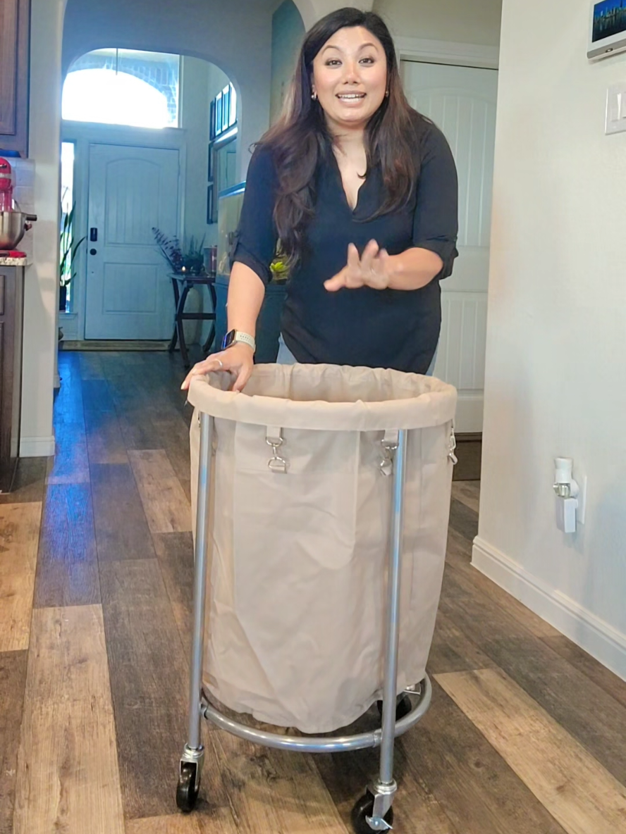 Check out the link, if you want to upgrade your laundry basket! #laundrybasket  #laundry  #laundryessentials  #tiktokshopcreatorpicks  #viral 