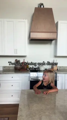 Her little fall at :54 still cracks me up 😂 #sahmsoftiktok #MomsofTikTok #toddlersoftiktok #girlmom #cookdinnerwithme 