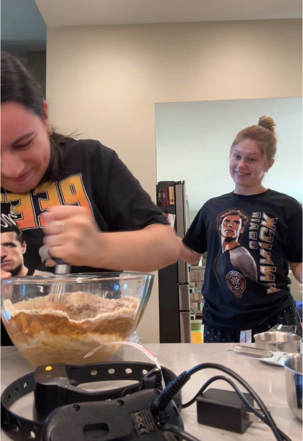 making pumkin coffee cake #chef 