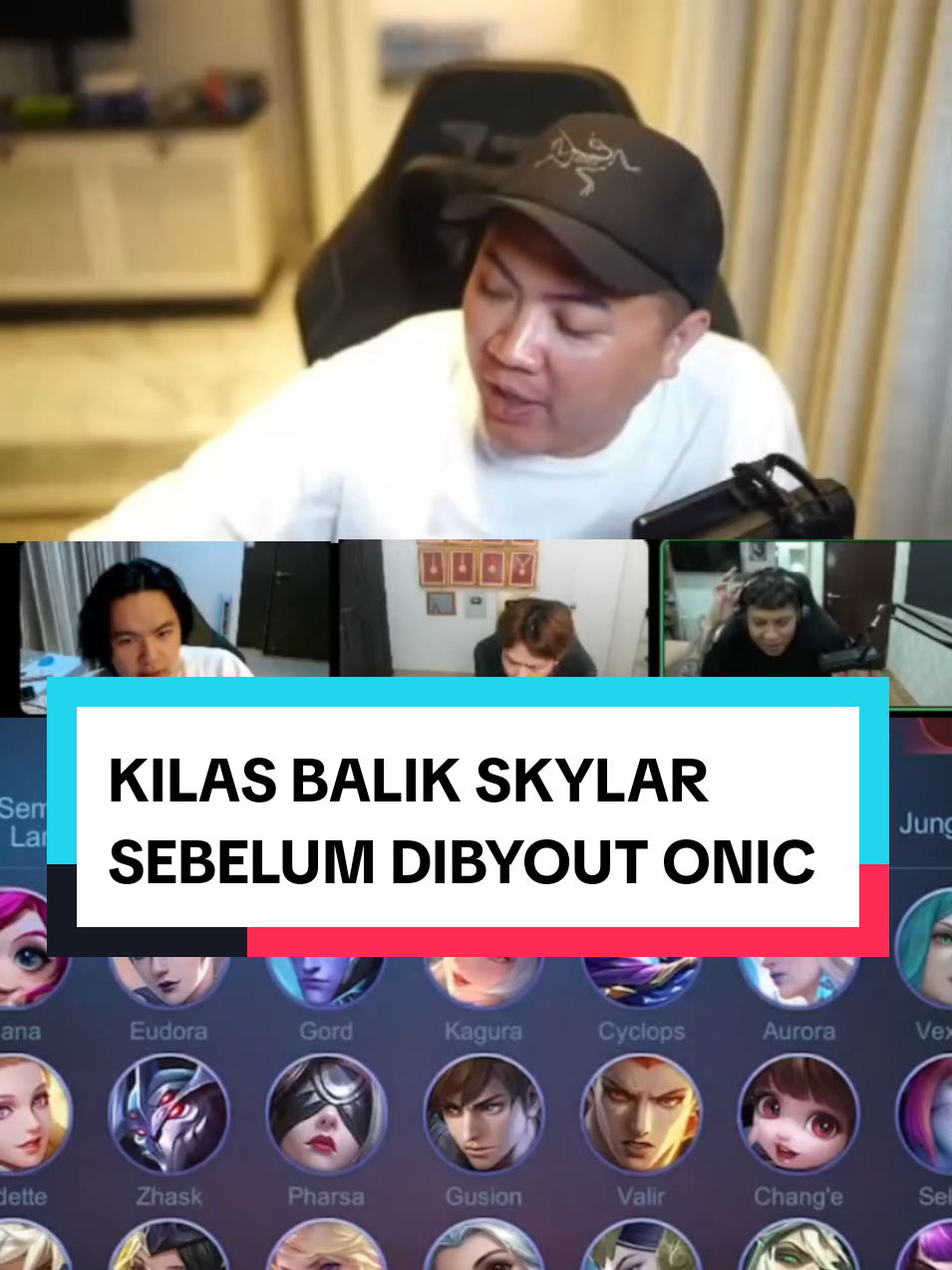Pak haji ceritain Kilas balik sebelum skylar di byout ONIC #MLBBNEXT2025 #SeasonsEndGiveaway 