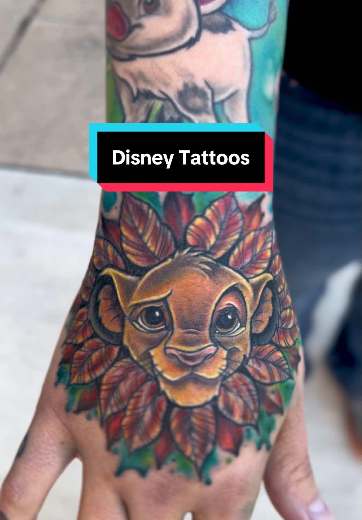 Replying to @Natasha Patton yes I do Disney/cartoon sleeves!😍 #disney #disneytattoo #ohiocheck #stitch #fyp  
