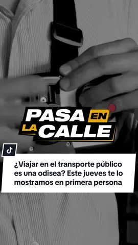 🚍¿Viajar en el transporte público es una odisea? Este jueves te lo mostramos en primera persona. Filas interminables, pocos buses y esperas que desesperan... Acompáñanos a vivir el recorrido real, los tiempos que se demoran y cómo lo enfrenta la gente todos los días. ¡No te pierdas este jueves a las 5:30 p.m. el nuevo capítulo IRL de Pasa en la Calle!  #PasaEnLaCalle #transportepublico #Peru #Trafico #Noticias