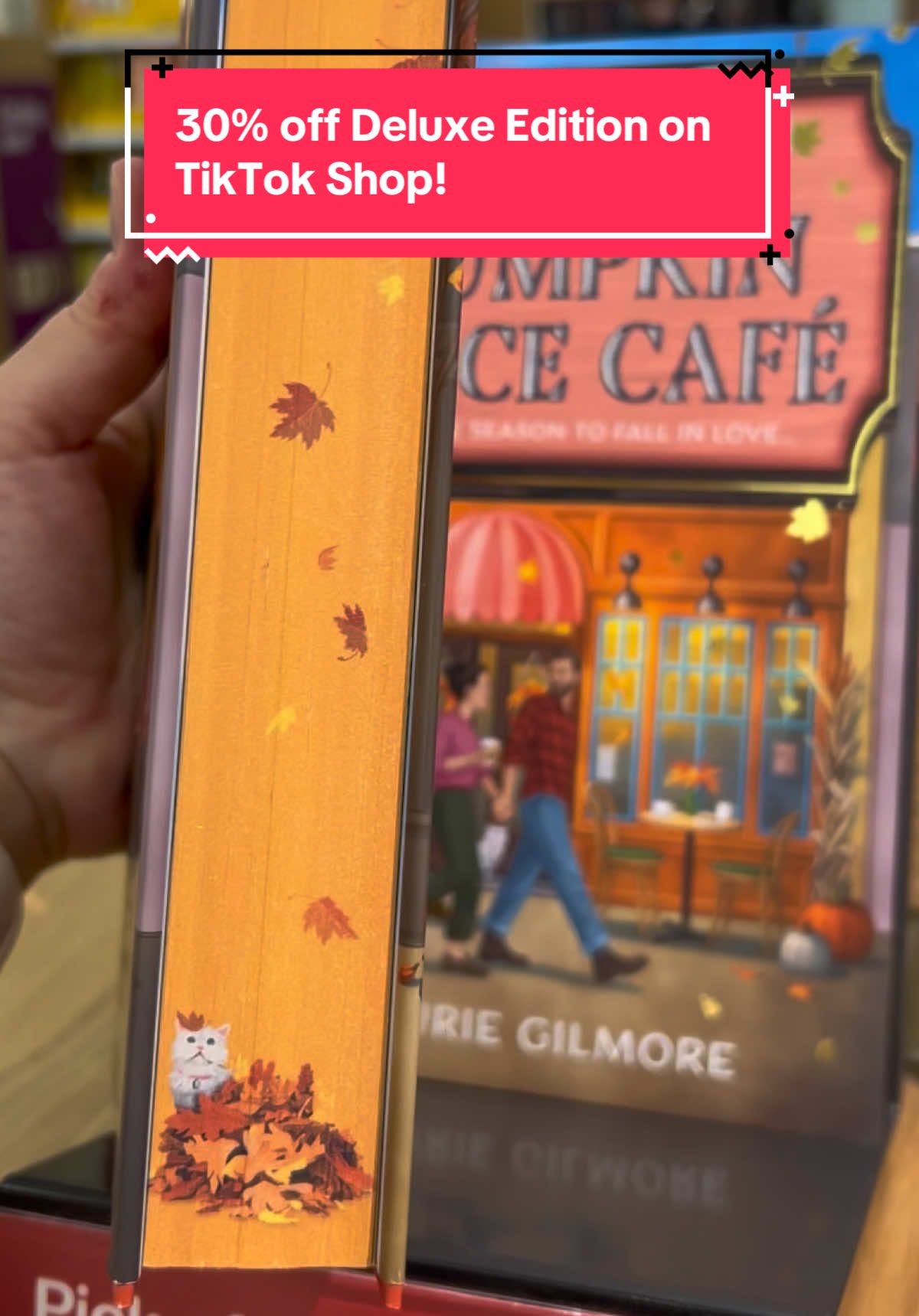 It’s so pretty!! Definitely on my September TBR! Get it for 30% off while it lasts!! 🍁 🎃 #BookTok #books #specialedition #specialeditionbooks #pumpkinspice