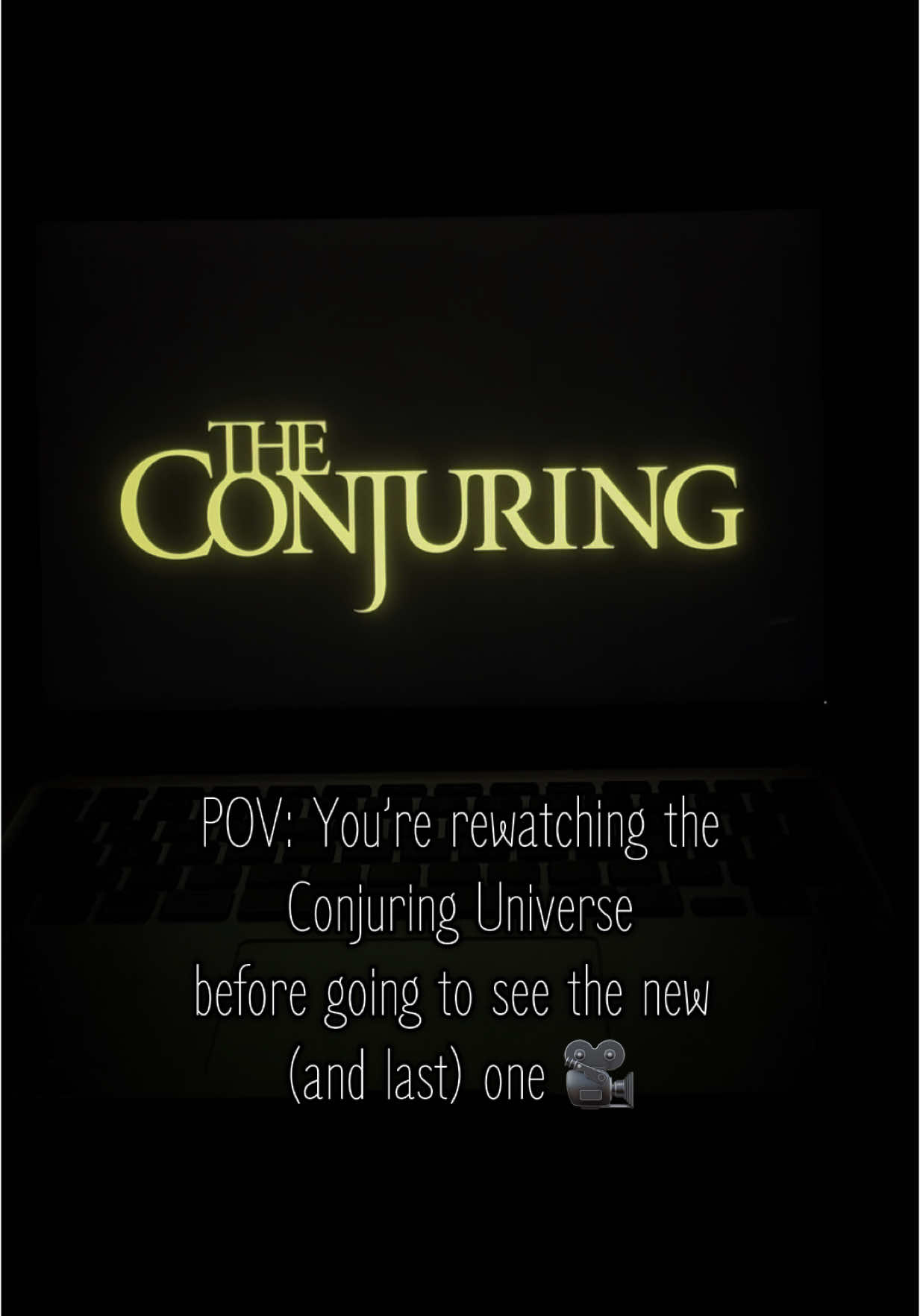 Live laugh love Conjuring Universe 🍿🤎 #LanguageLearning #LIVEIncentiveProgram #conjuring #viral #fyp #spooky 