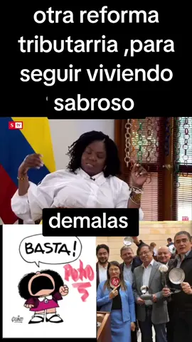 otra reforma tributaria para seguir viviendo sabroso ,les desea a#fuerapetro  Francia Márquez  #fuerapetro @Gustavo Petro 