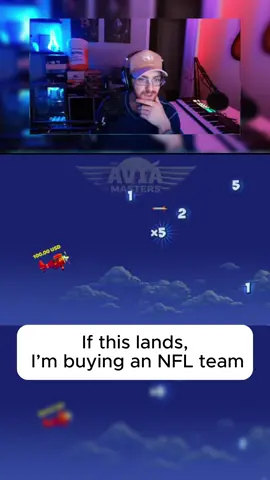 If this lands, I’m buying an NFL team #aviamasters #plane #pilot 