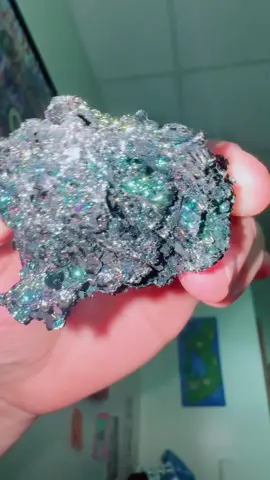 i got the world in my hands 🌌 #galaxy #rock #crystal #fyp @samantha.p 