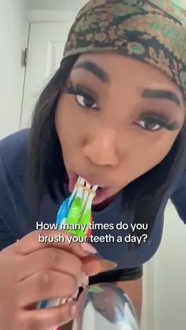 Nothing humbles me faster than brushing my tongue 😭 #oralhealth #brushyourteeth #toothbrush #toothpaste #fypシ 