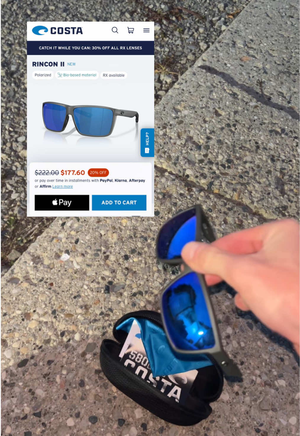 This is my third pair of Costa sunglasses and I absolutely love them! #sunglasses #costa #polarized #polarizedlenses #glasses 
