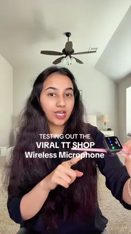 this MIC is AMAZING!! so so good quality 10/10 #viralmicrophone #wirelessmicrophone #viraltiktokshopproducts #mircophonecheck #techproductreviews 