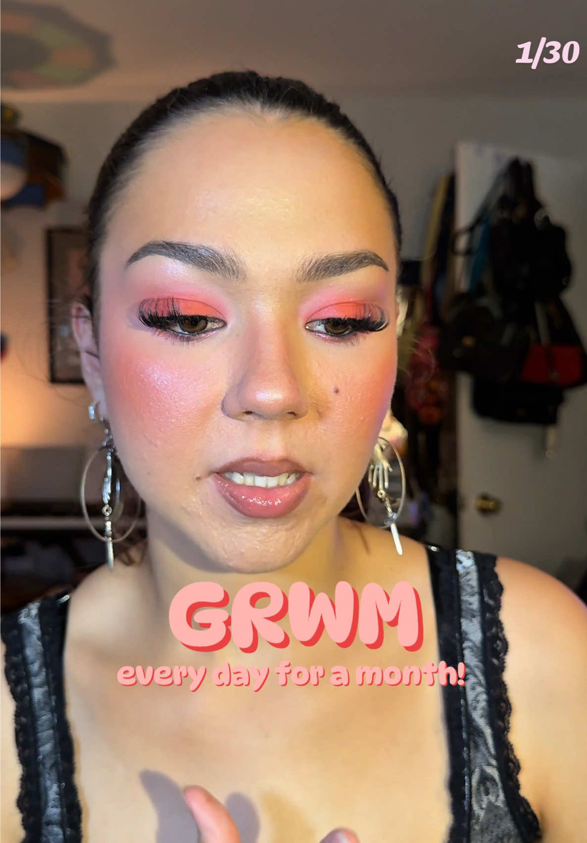 STRAP IN, long chatty grwm to kick off A MONTH OF MAKEUP x  wanted to share the full length tutorial 🫶🏻 hoping this month will push me, I’m already disappointed bc today’s therapy overwhelmed my ability to film/edit and post. Gonna go live, so I can commit and do some glam tonight! Stay tuned, ily ily #glam #grwm #monthofmakeup #30daysofmakeup #chattygrwm 