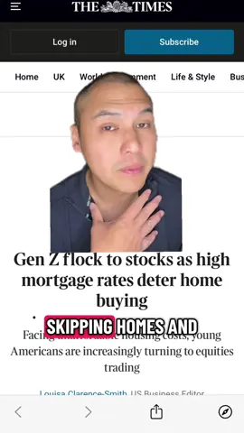 How to survive in this economy: buy stocks, not houses #PersonalFinance #financialeducation 