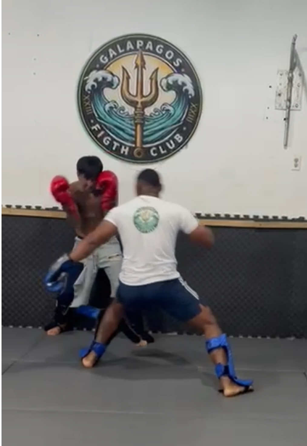 “Puños que golpean como cañones, piernas que cortan como espadas; hoy no es Muay Thai contra Boxeo, es corazón contra corazón.” 🥊🦵🔥#Motivación #Metas #Disciplina #Superación #GymLife 