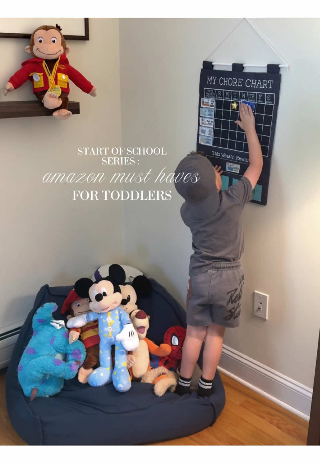 if you know me, you know i thriveeeee on routine and I’m trying to teach our kids the importance of it too. I found this adorable chore chart for my son to use to start to encourage his own little routine & I think back to school is the perfect time to start! It’s all 🔗 on my page! #toddlermom #toddlermomlife #amazonfinds #backtoschool #toddleressentials 