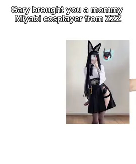 This one was requested too much| |Gary cares about you #zzz #miyabi #cosplay #cosplayer 