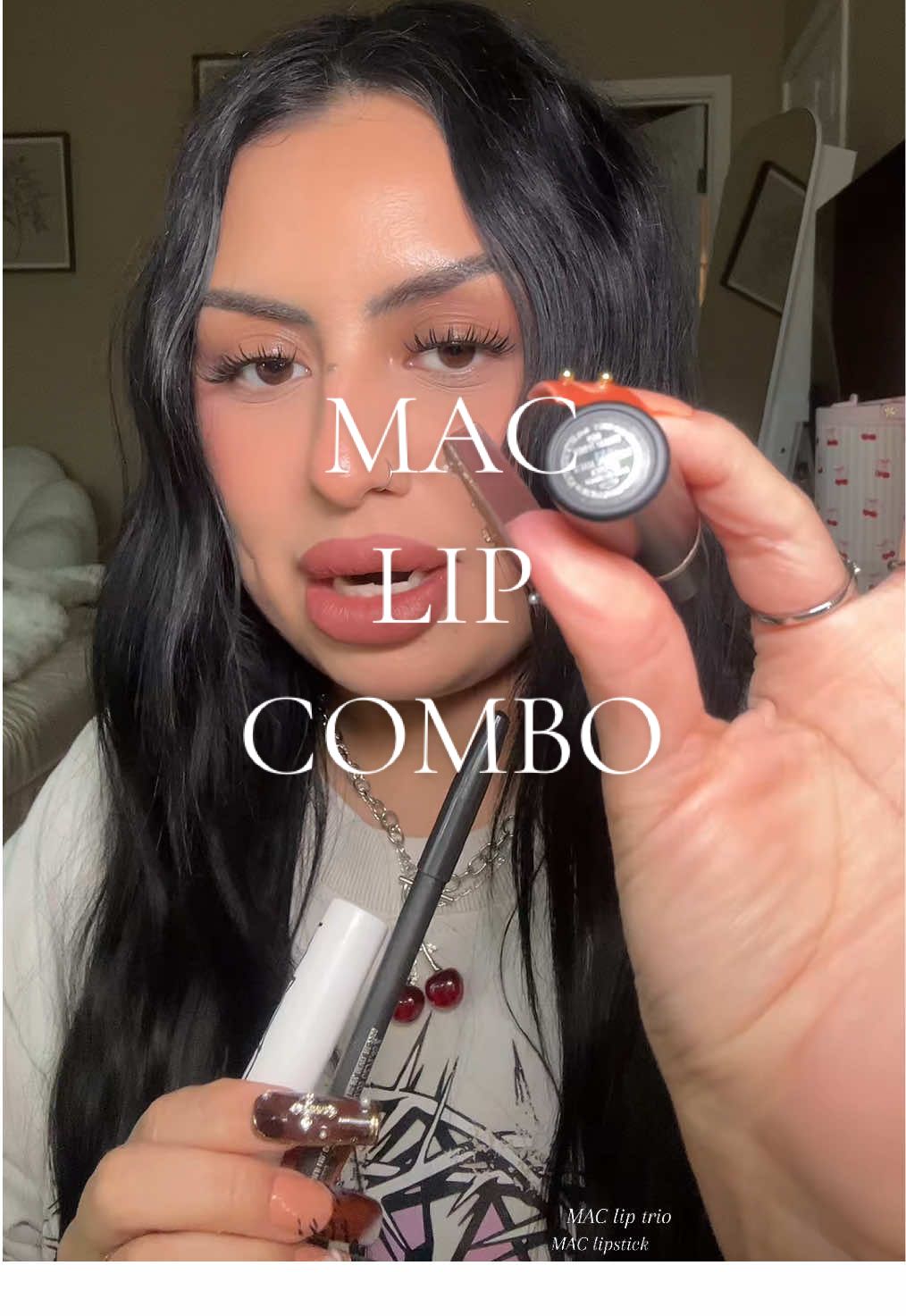 Fall lip combo 👄 #maclipstick #macmakeup #macwarmteddy 