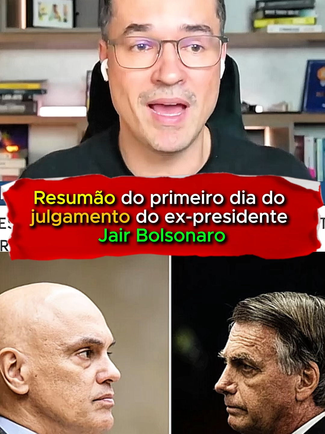Resumão do primeiro dia do julgamento do ex-presidente Jair Bolsonaro. #politica #fyp #foryou