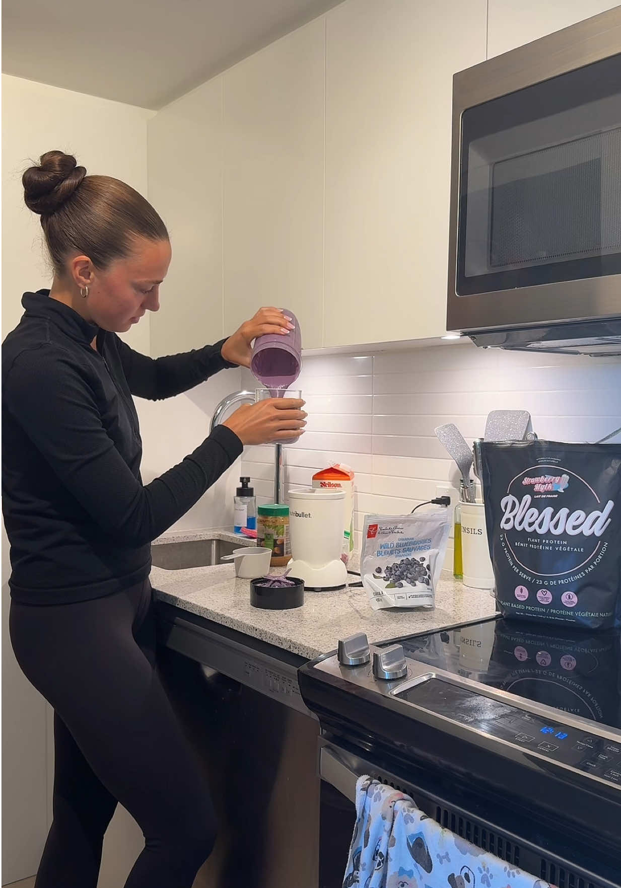 My new favourite smoothie!! @blessedprotein #blessedprotein 