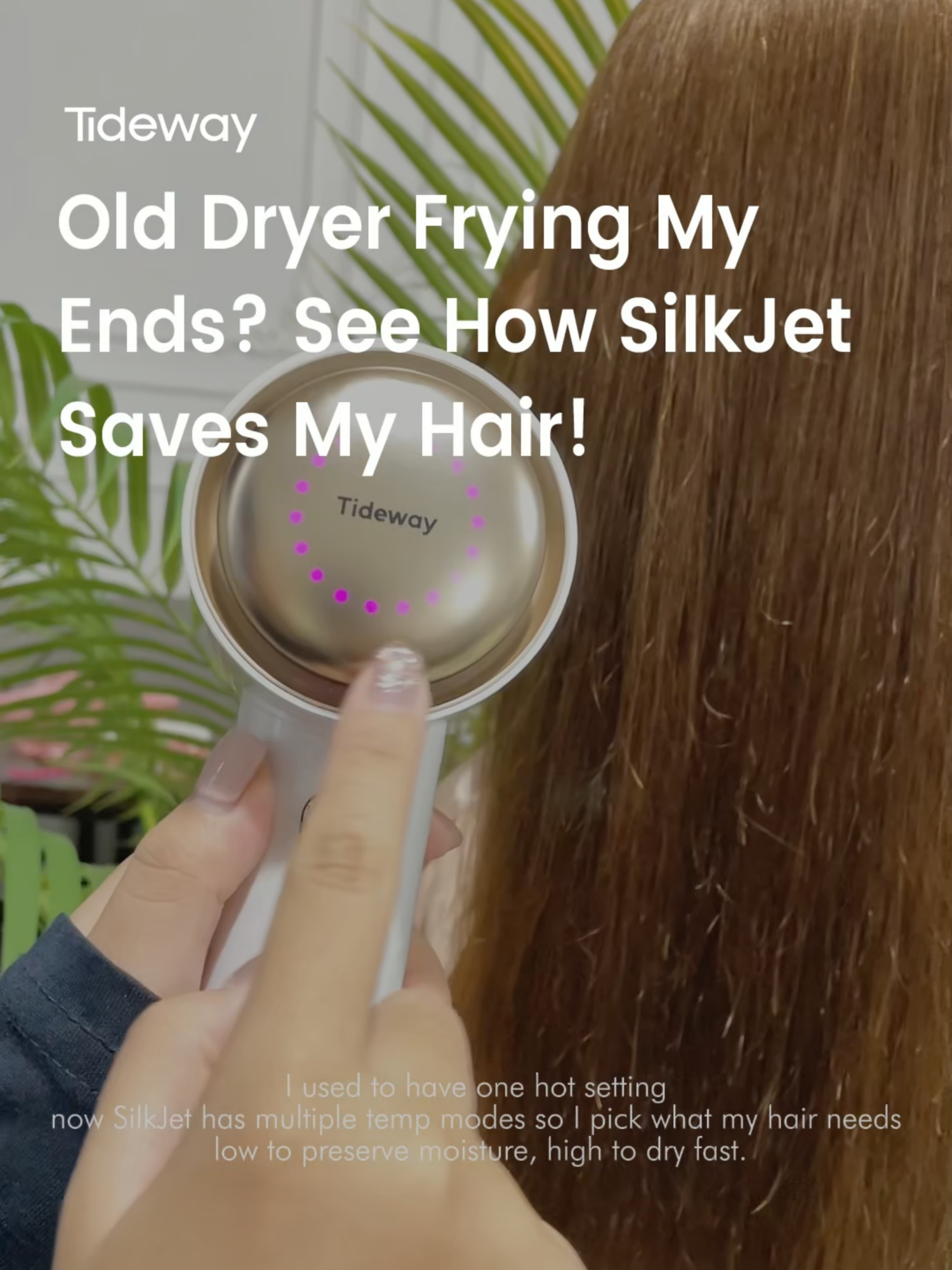 How Advanced Airflow And Smart Temp Saved My Color-Treated Hair #Tideway #tidewayblowdryer #TidewayHairDryer #Plasma #Tidewayaura #smartliving #tideway