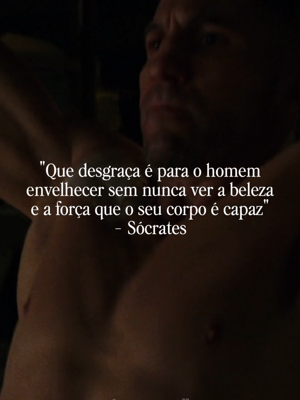 Fato. 💭 #justiceiro #academia #motivação #Socrates #pensamentos