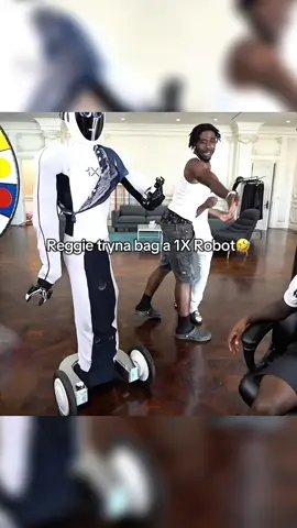 Reggie tryna bag a 1X Robot🤣 #reggie #kai #fyp #viral 