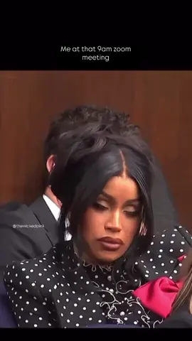 💤  #cardib #cardibtrial 