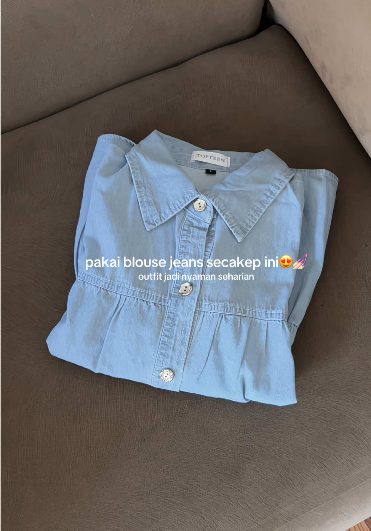 stok terbatas woi😭😭 #bajuwanita #outfitideas #fypシ゚ #blouse #softjeans 