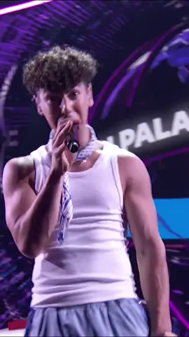 Micah Palace is livin’ it up now that he’s got Simon Cowell’s Golden Buzzer! #AGT | @NBC and Peacock