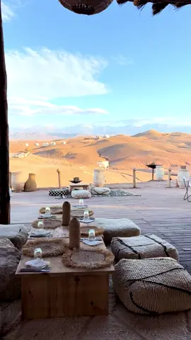 #restaurant #view #alkamarcamp #fyp #marrakech . . . @Beautiful Destinations @Visit_morocco_  @condenasttraveler 