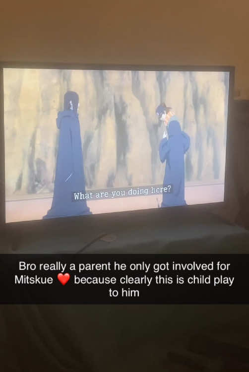 Orochimaru did not have to do her like that bro acting like an irritated father when a child beg for a toy #boruto #boruto #anime #orochimaru🐍 #parent 