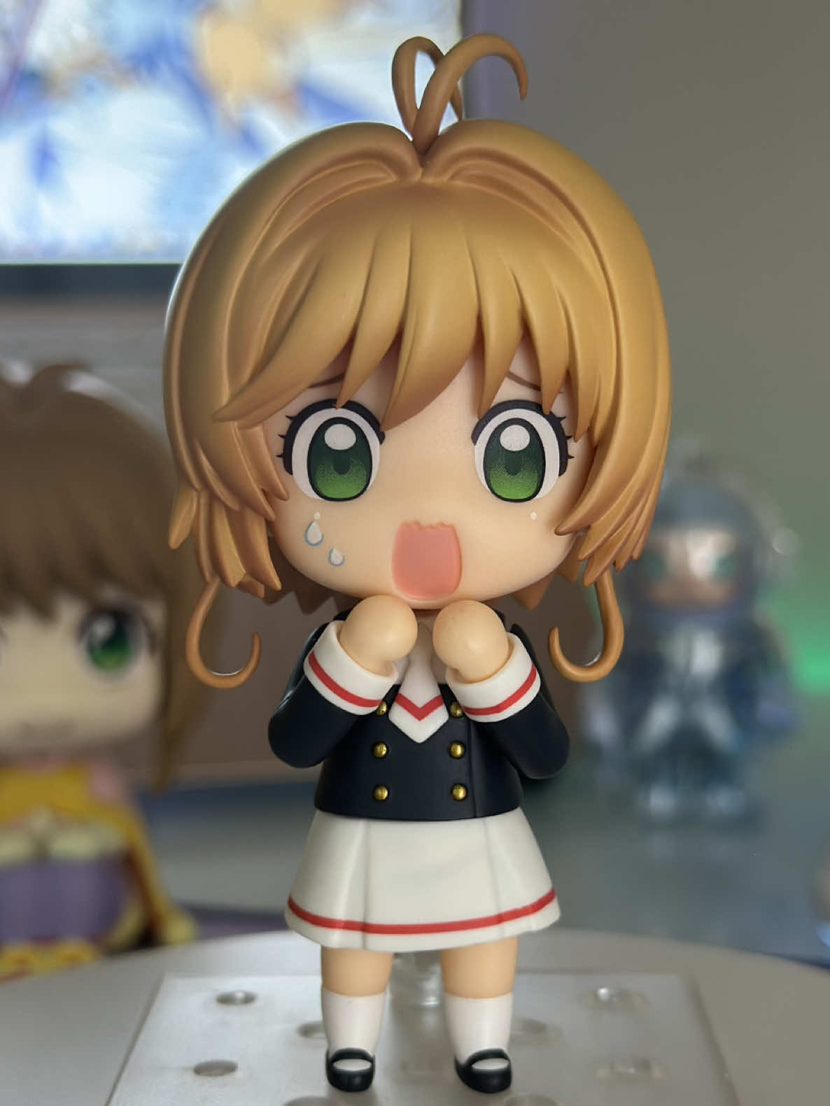 Sakura Kinomoto nendoroid uniform ver. 😍😍😍 Thank you N&J for the 🎁 🥰🥰 #fyp #foryoupage #cardcaptorsakura #sakurakinomoto #unboxing 