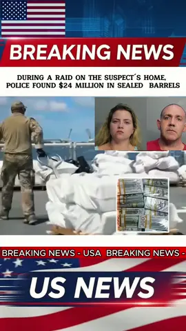 It is the largest cash seizure in Miami Dade police history. #news #breakingnews #usa🇺🇸 #foryou 