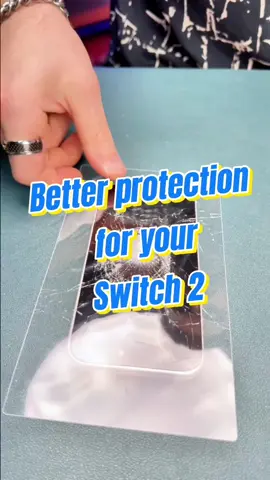 Magic John's new Switch 2 dedicated tempered glass screen protector makes your Switch 2 more high-definition and smoother.#MAGICJOHN #foryoupage❤️❤️ #screenprotector #switch2 