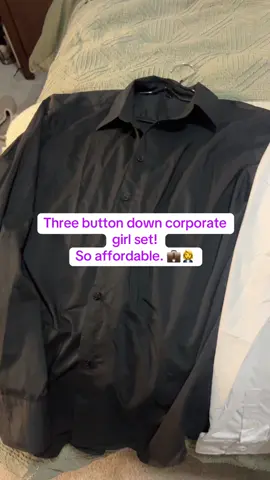 Three tops already picked out for myself this week thanks to this three-piece set!! #corporategirlies #threepieceset *freesample* 