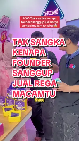 Replying to @🌺Eida_arewisy🌺 POV: Tak sangka kenapa founder sanggup jual harga sampai macam tu sekali😱 #fyp #numiskincare #numisoap #specialedition #skincare 