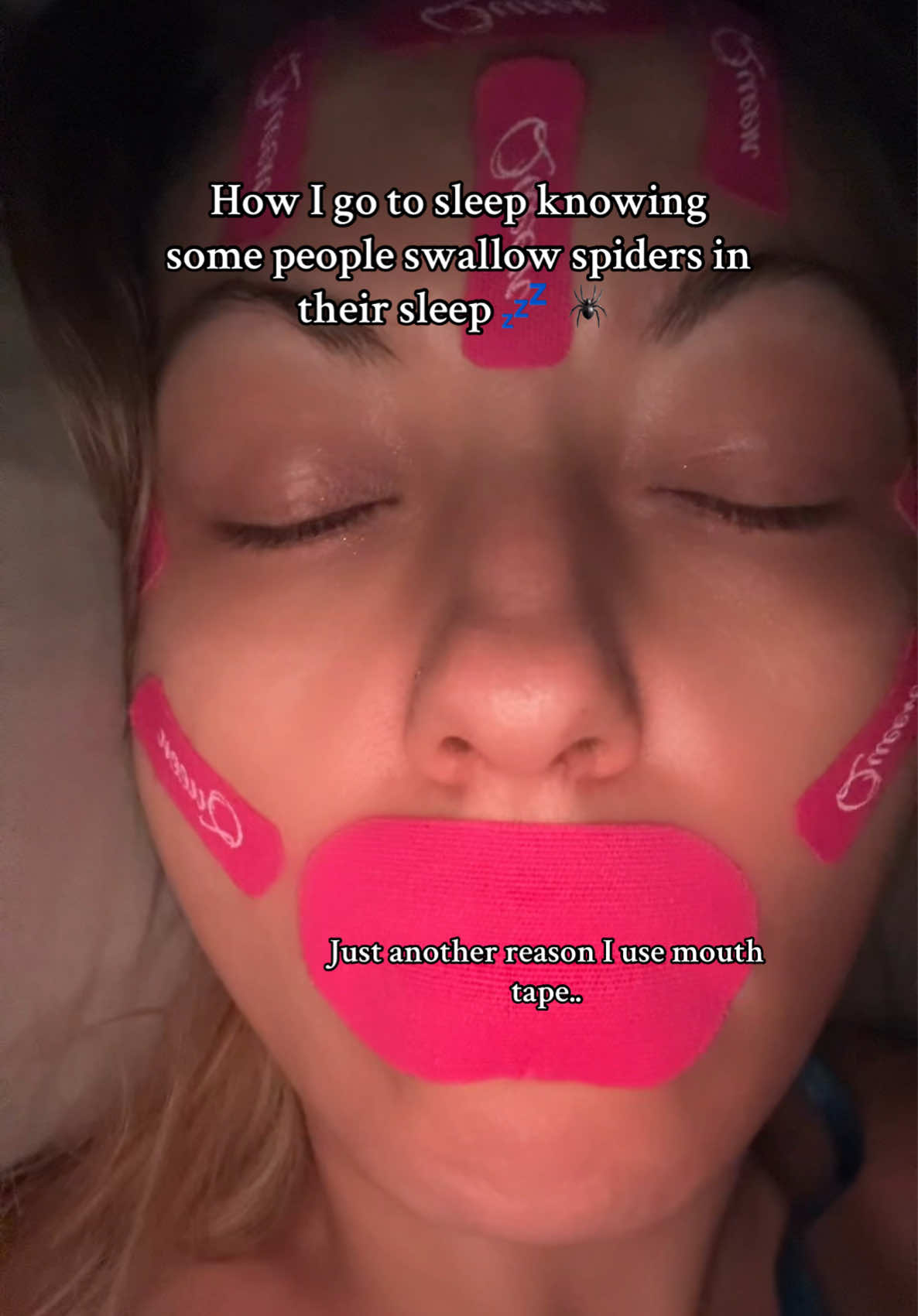 #queenmouthtape #mouthtapesleeping #mouthtape #tiktokshopcreatorpicks 