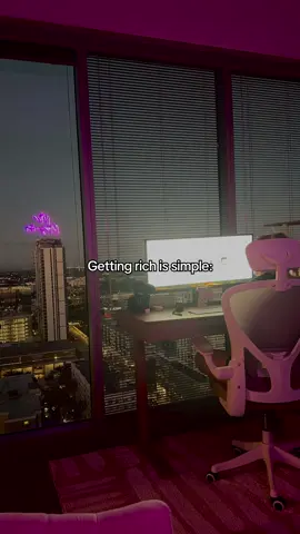 Getting rich is simple , just do this 