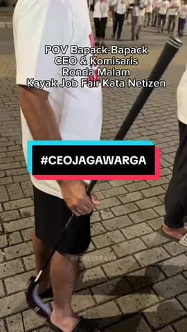 Daripada demo mukanya di tandain, mending drop CV baik2 kan enak 😂 #CEOJagaWarga 
