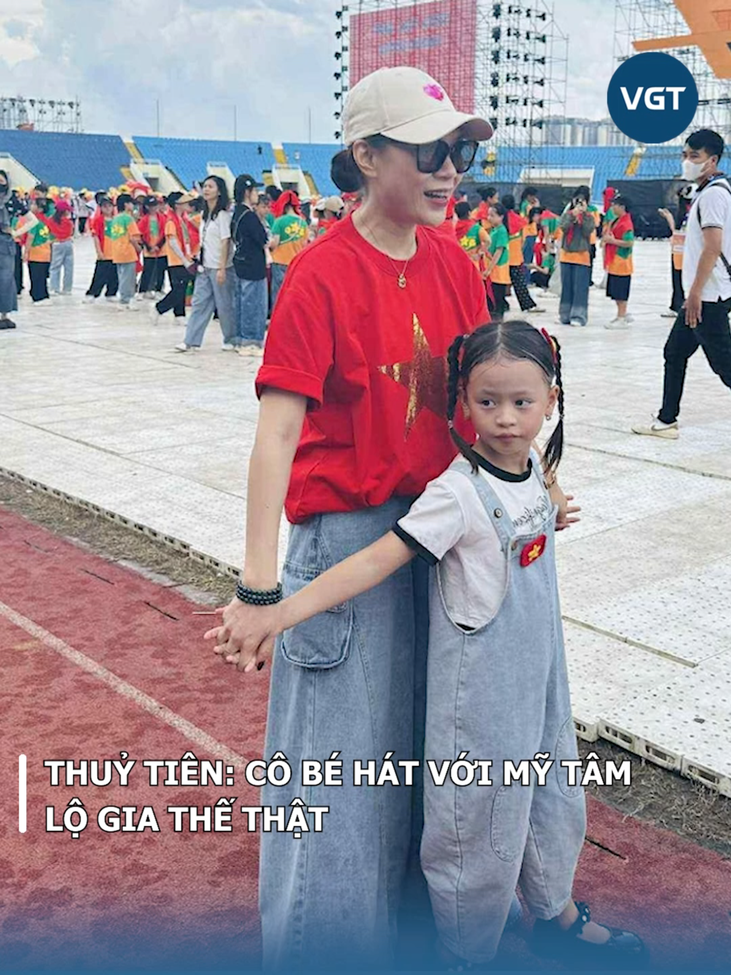 Thuỷ Tiên: Cô bé hát với Mỹ Tâm, lộ gia thế thật#hathuytien#mytam#a80#tinnong#hottrend#tinnhanh#vgttv