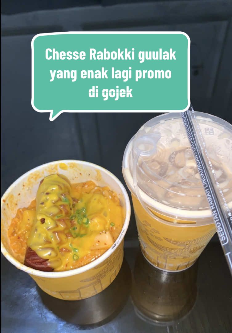Chesse Rabokki enak di Pontianak ternyata ada di Guulak yang wajib kalian cobain karna lagi ada promo 40% di gojek #kulinerpontianak #koreanfoodpontianak #makananpontianak #promogojek #fyp 