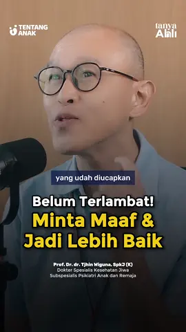 Terlanjur bentak dan marah sama anak, berujung menyesal🥹 Tapi, belum terlambat untuk minta maaf, AyBun🤗  Kita upayakan yang terbaik ya!