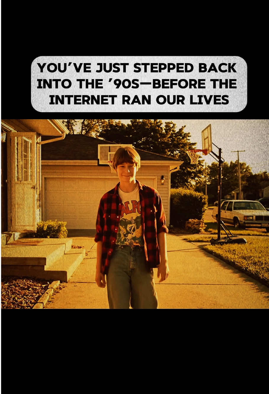 This is the ’90s, a time before life was controlled by the internet.#nostalgia #childhood #80sbaby #90skids#lestgoback