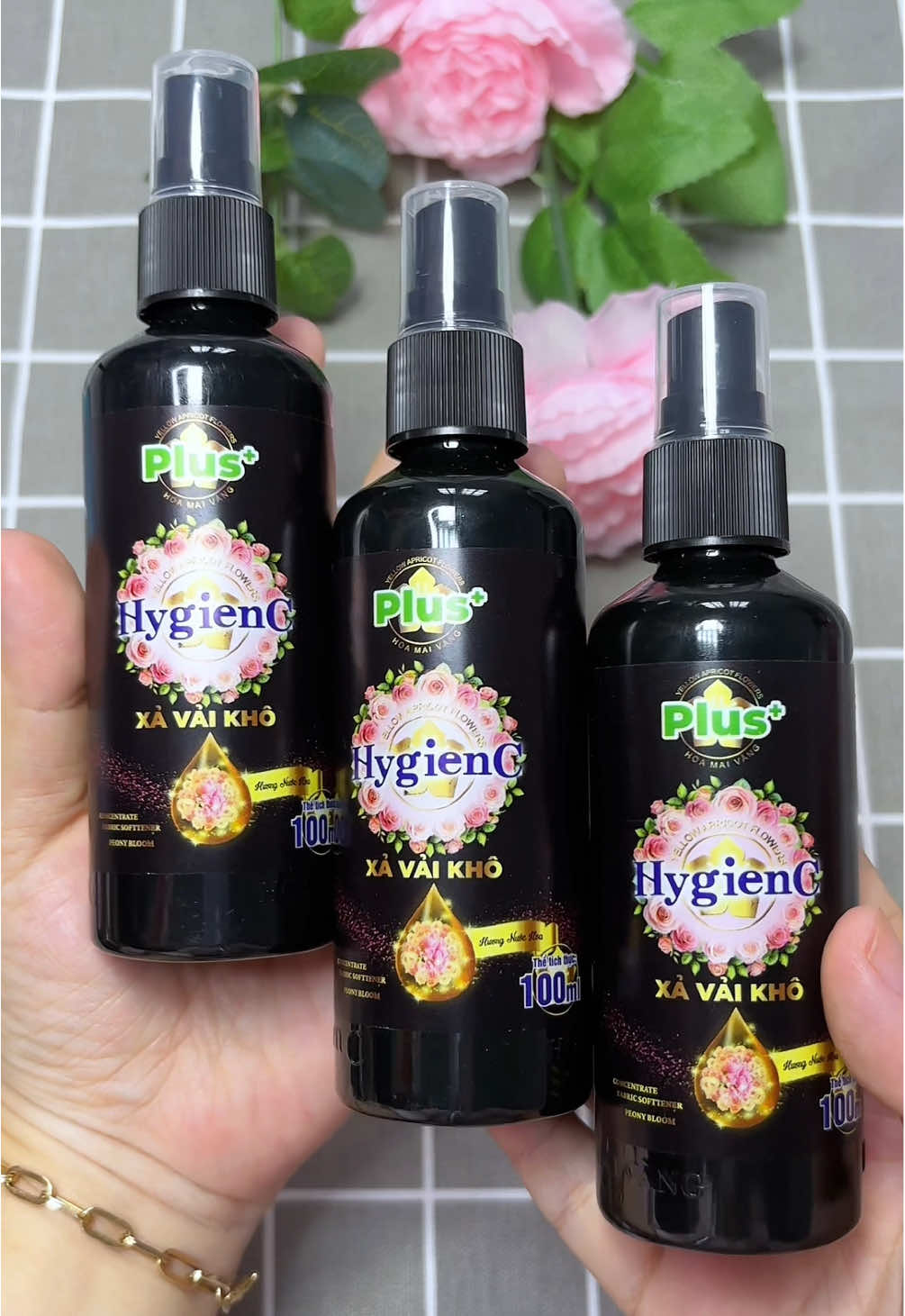 Combo 3 chai xả vải khô HygieneC chỉ 57k miễn ship #xavaikhohygienc #xavaikho #xitthomquanao #xuhuong