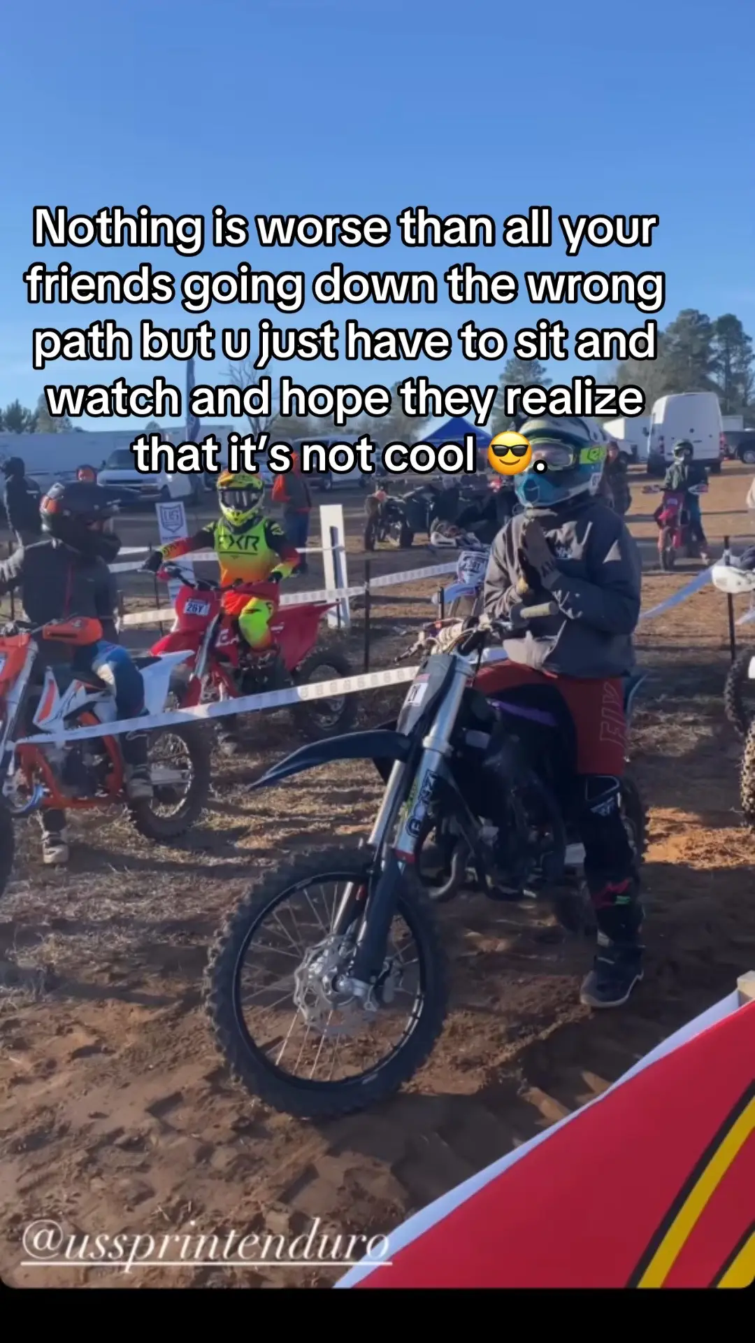 Just wish I had a good friend left but vaping drinking and everything else got ahold of everyone because parties are now cooler than races but just be a better version of yourself 