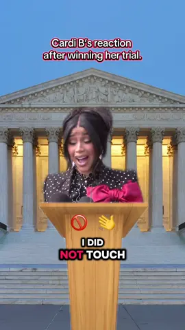 Cardi B WINS in court! 🔥 Jury clears her of all charges in the case against Emani Ellis. She might even clap back with a counter-lawsuit! ⚖️✨ #cardib #emani #court #cardi 