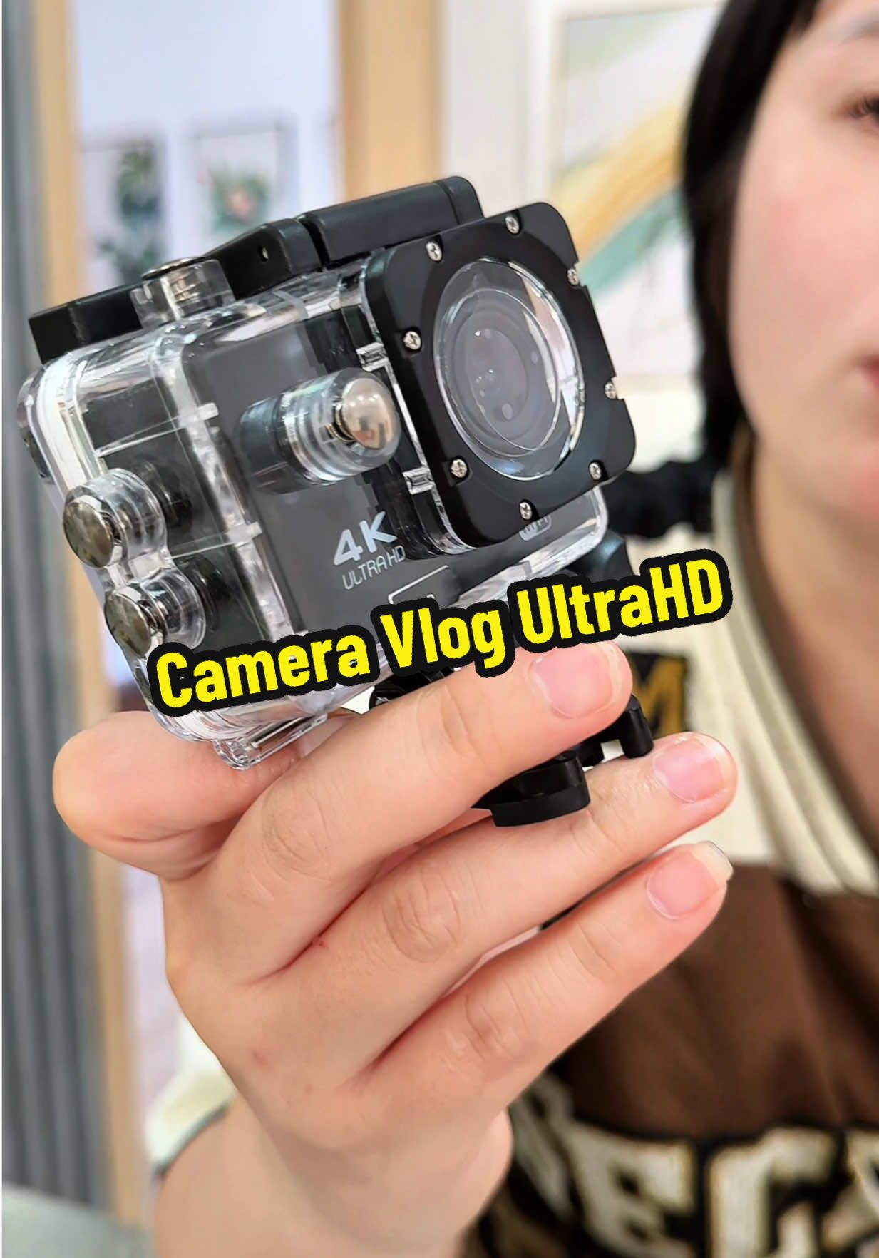 Camera Vlog UltraHD có thể quay dưới nước #camera #cameravlog #nabeodaily 