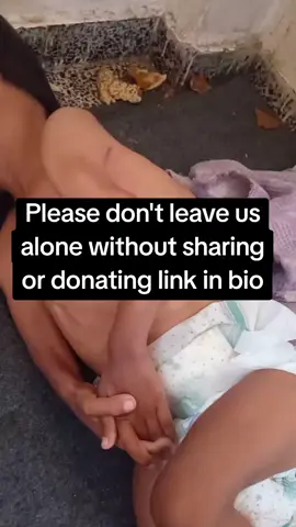 Please don't leave us alone without sharing or donating link in bio