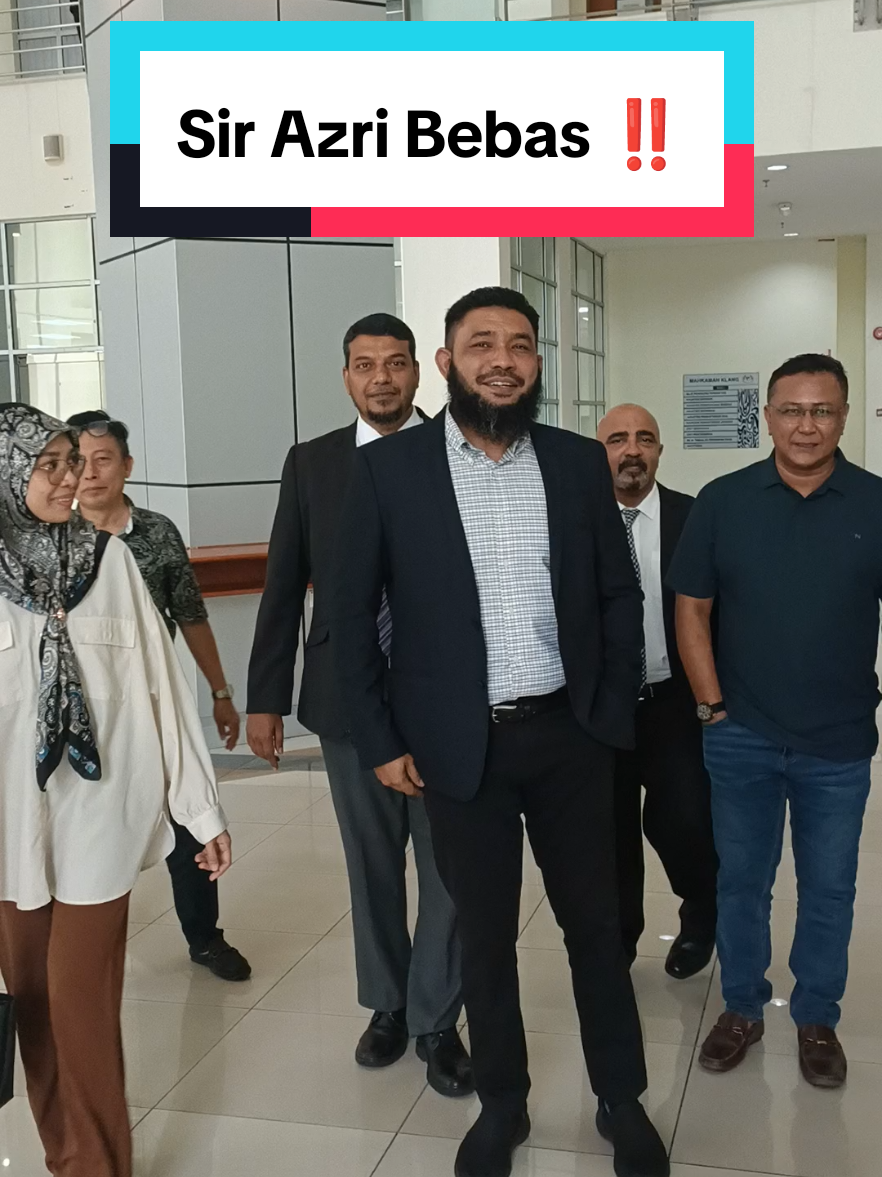 Alhamdulillah 🤲. Mahkamah bebaskan Sir Azri. so mmg terbukti Anwar penyokong Israel & Bapok Tua ‼️