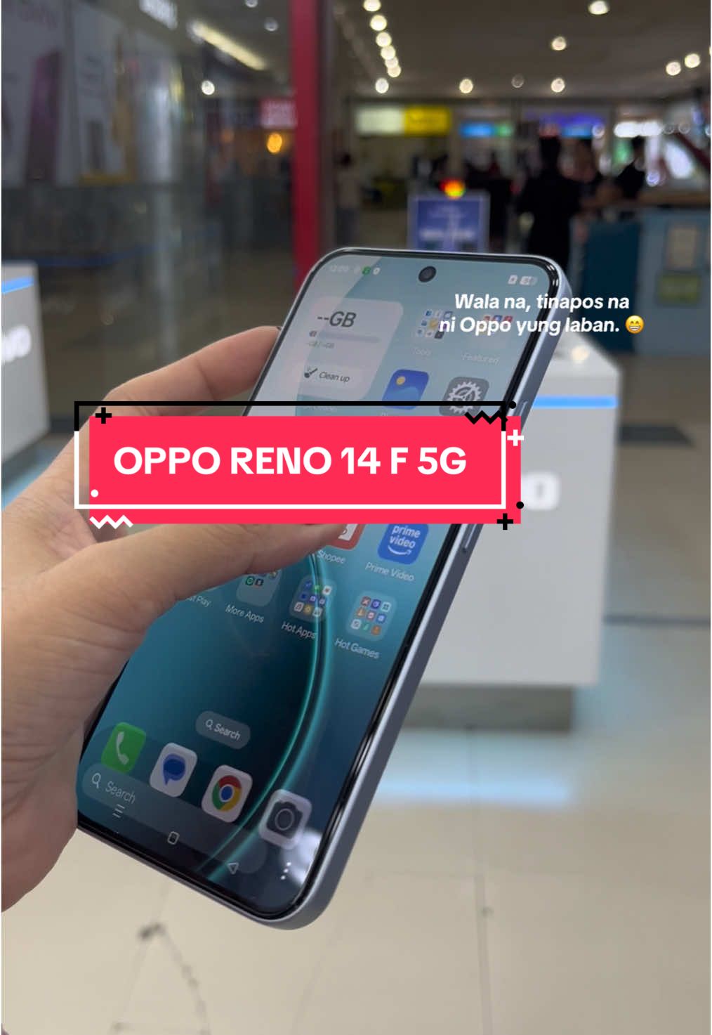 Check out the all new Oppo Reno 14 F 5G! 🤗 A water proof smartphone with great specs. ✨ You can also get this for up to 24 months 0% interest on HC installment. Visit us directly to apply. 😉 #fyp #Latest #Oppo #GiftIdeas #Android #Sale #FreeShipping 