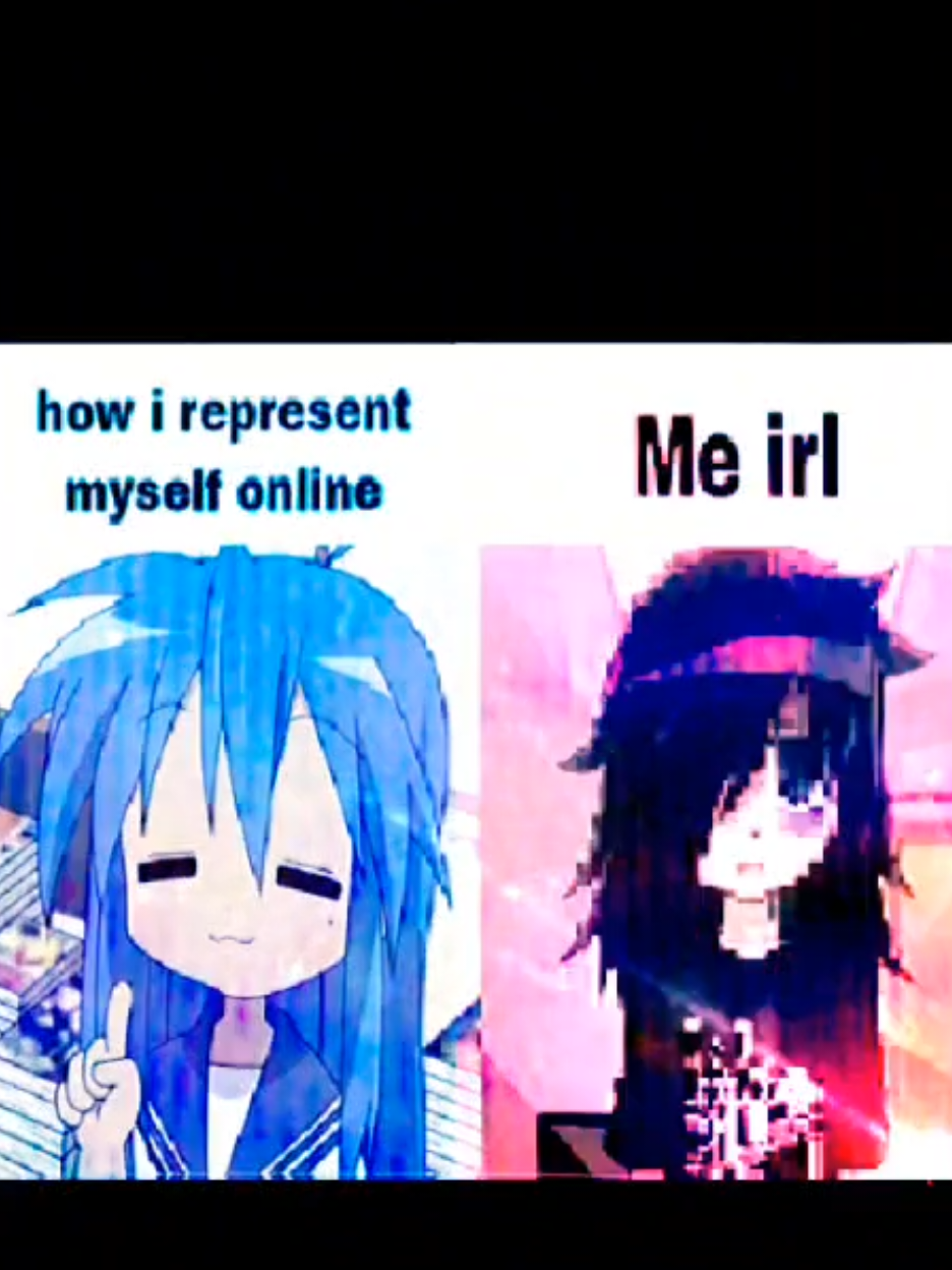 ꉂ(˵˃ ᗜ ˂˵)! #tomoko #konata #anime #luckystar #watamote 